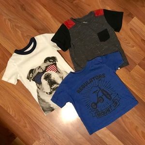 Lot of 3 Boys T-Shirts